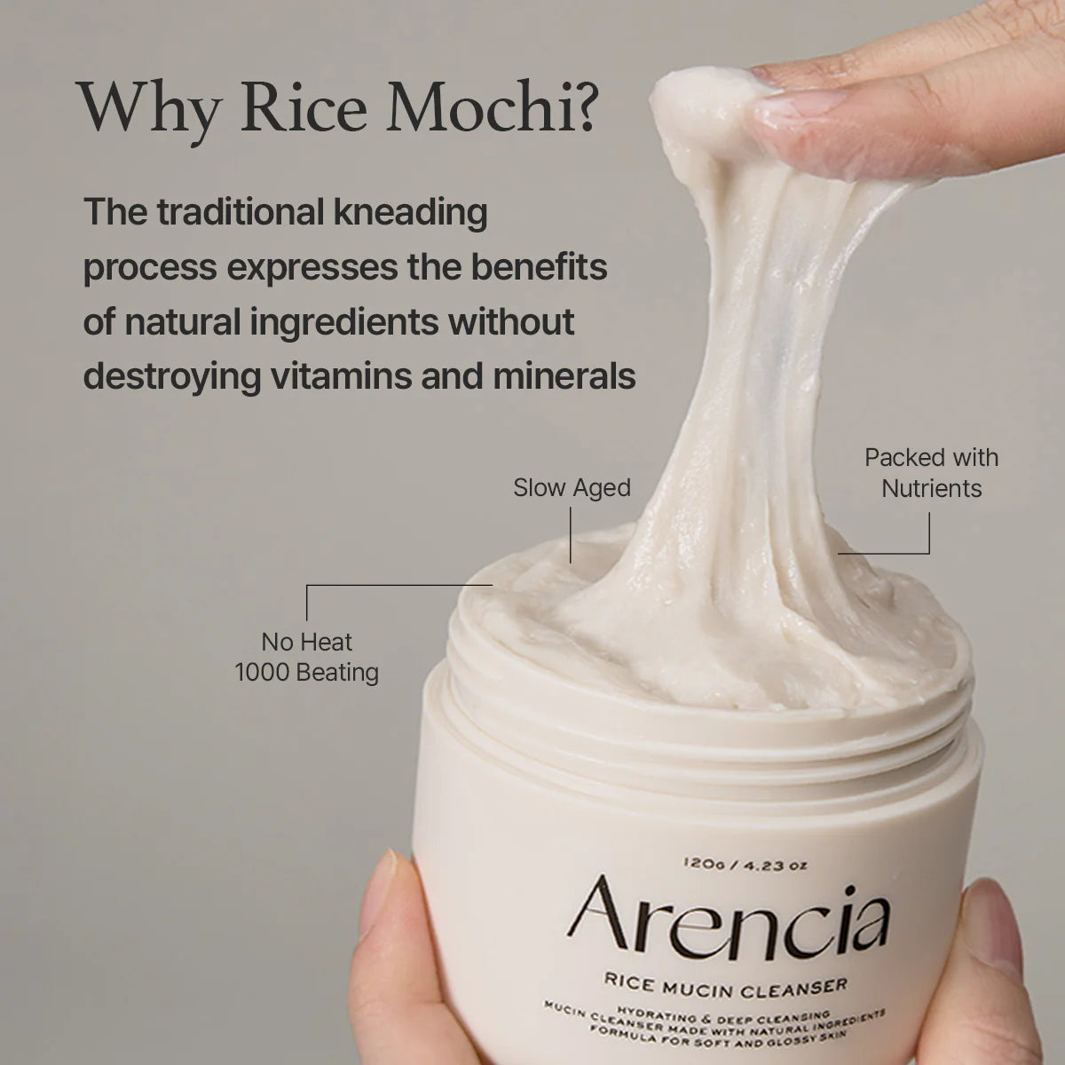 ARENCIA - Rice Mucin Cleanser