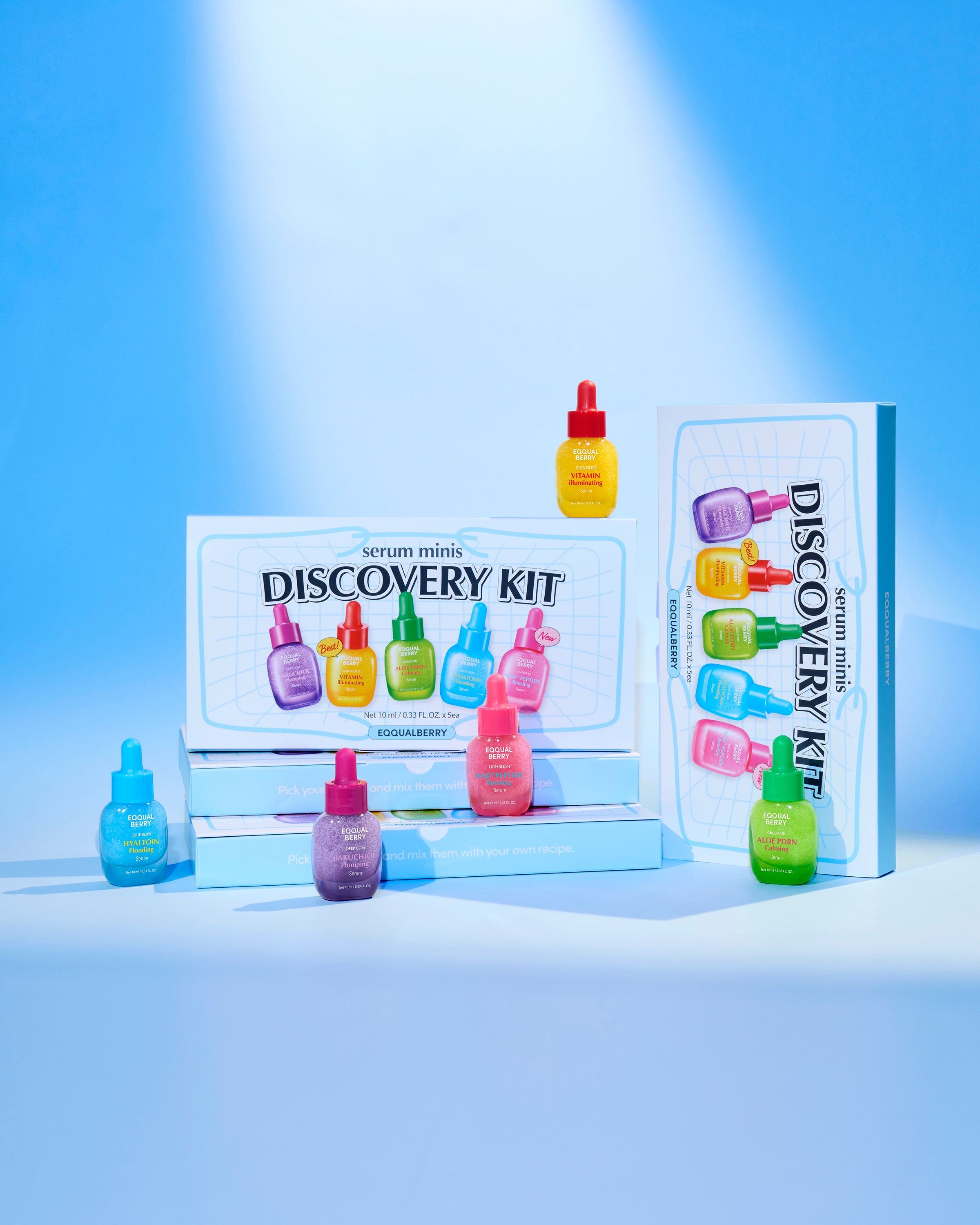 EQQUALBERRY - Serum Minis Discovery Kit