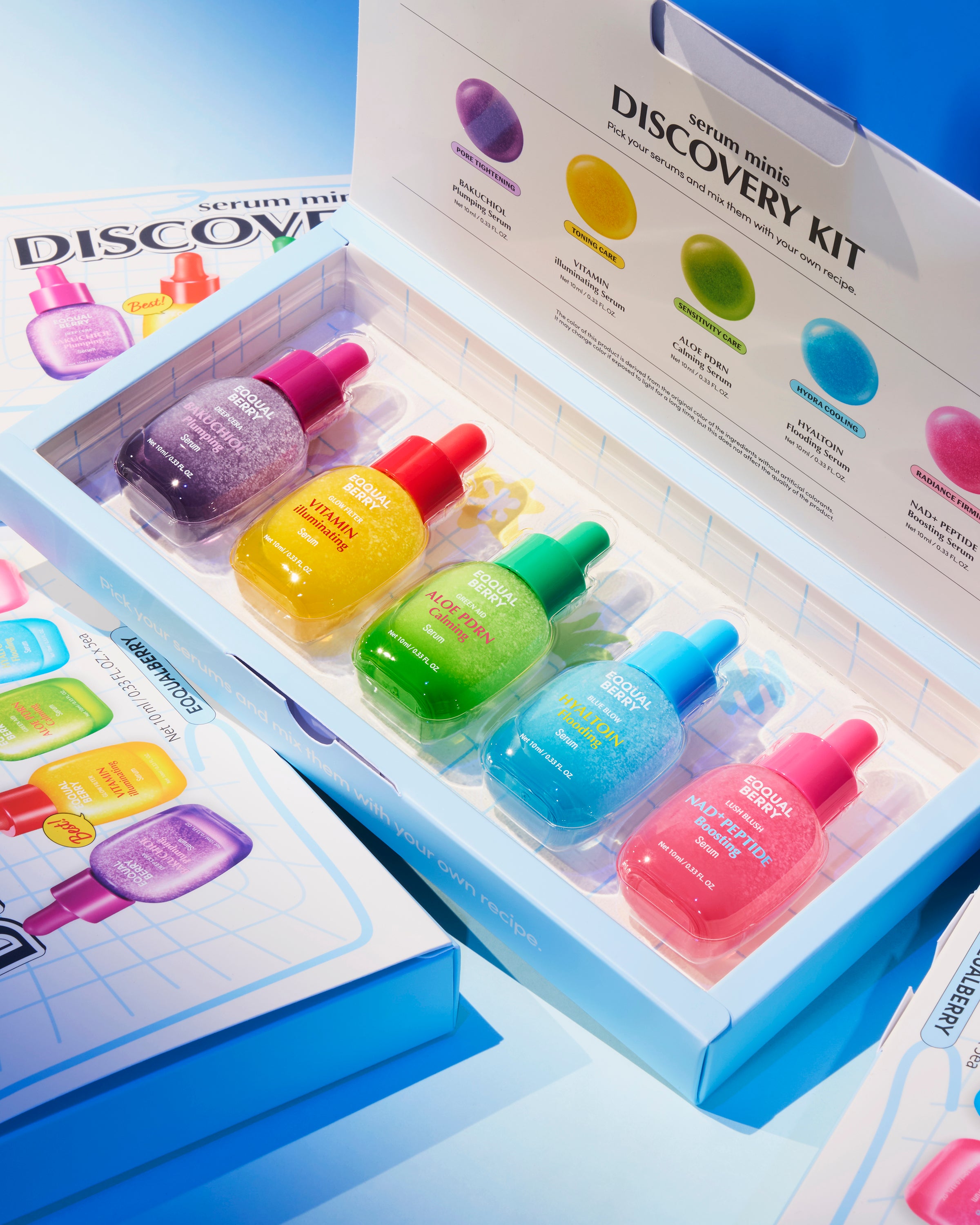 EQQUALBERRY - Serum Minis Discovery Kit