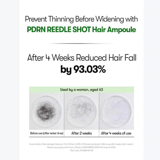 VT Cosmetics - PDRN Reedle Shot Hair Ampoule 100dl