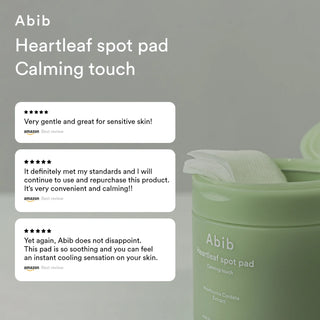 Abib - Heartleaf Spot Pad Calming Touch