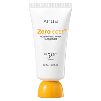 ANUA - Zero-Cast Moisturizing Finish Sunscreen 50mL