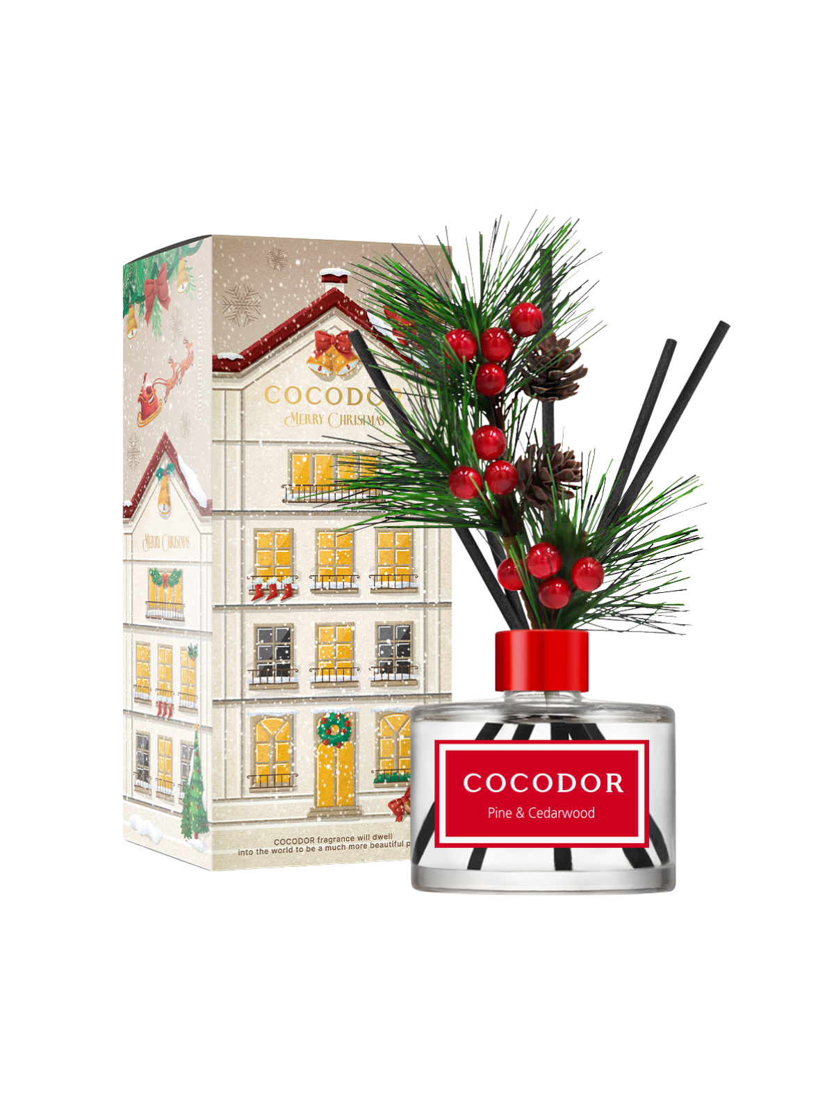 COCODOR -  Christmas Diffuser Santa's Little House