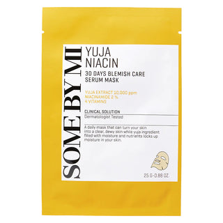 SOMEBYMI - Yuja Niacin Blemish Care Serum Mask