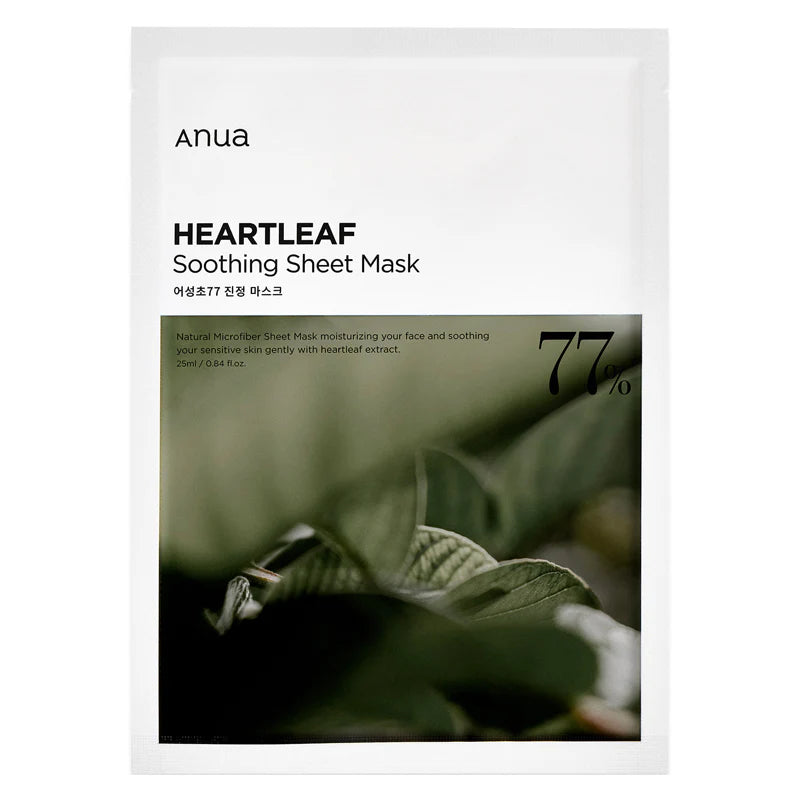 Anua - Heartleaf 77% Soothing Sheet Mask