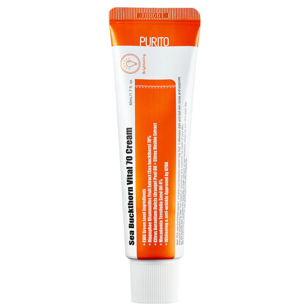 PURITO Sea Buckthorn Vital 70 Cream