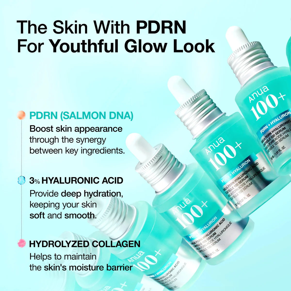 ANUA - PDRN Hyaluronic Acid Capsule 100 Serum