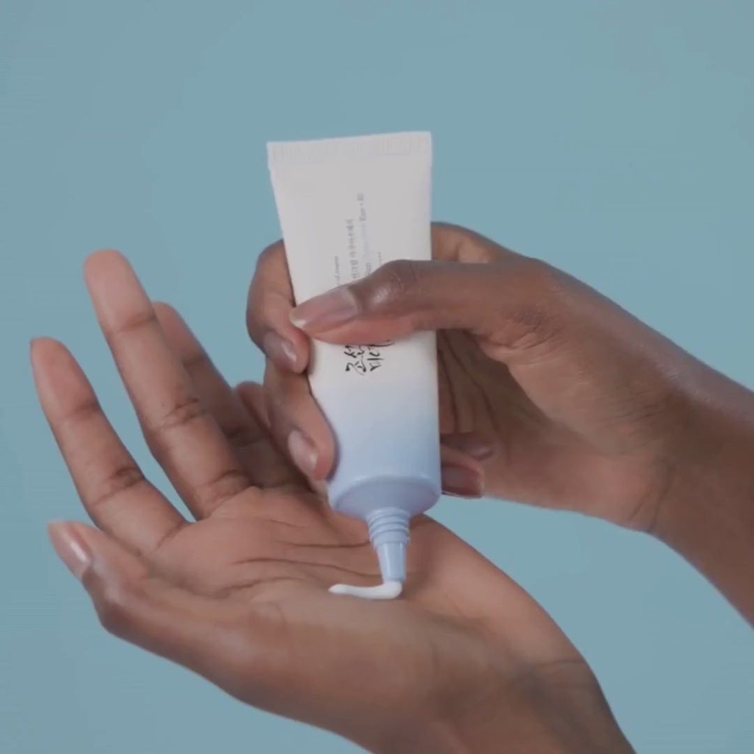 Cargar vídeo: BELLEZA DE JOSEON - Relief Sun Aqua-Fresh: Arroz + B5 (SPF50+ PA++++)