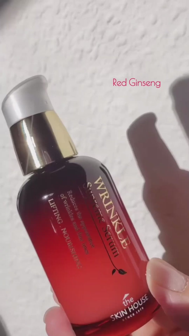 Carregar vídeo: THE SKIN HOUSE Wrinkle Supreme Serum