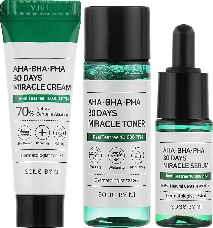 SOMEBYMI - AHA-BHA Miracle Travel Kit 3pc